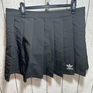 adidas Black Pleated Mini Skirt